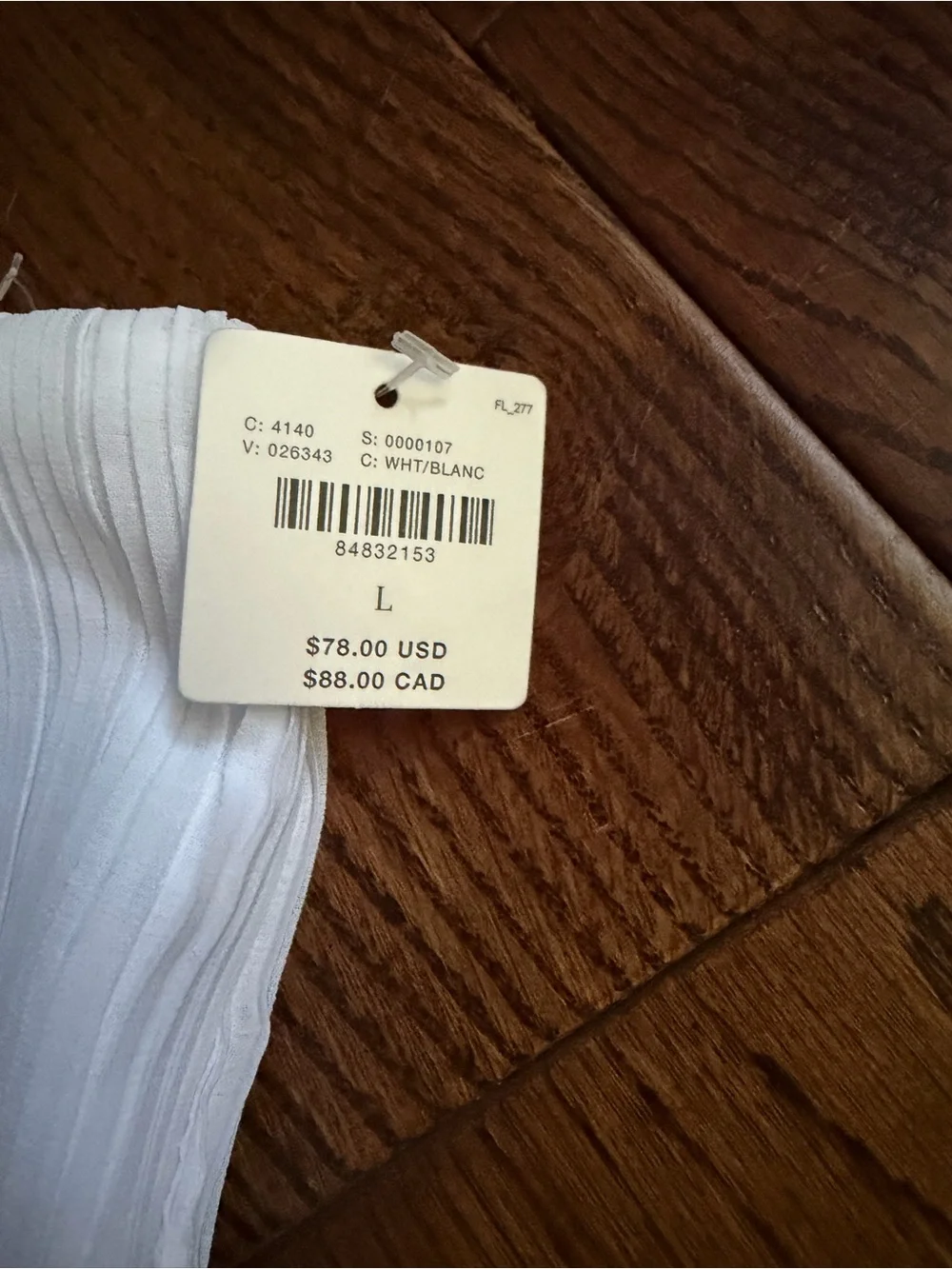 NWT ANTHROPOLOGIE Pleaded Ruffle Off Shoulder Bodysuit Size L